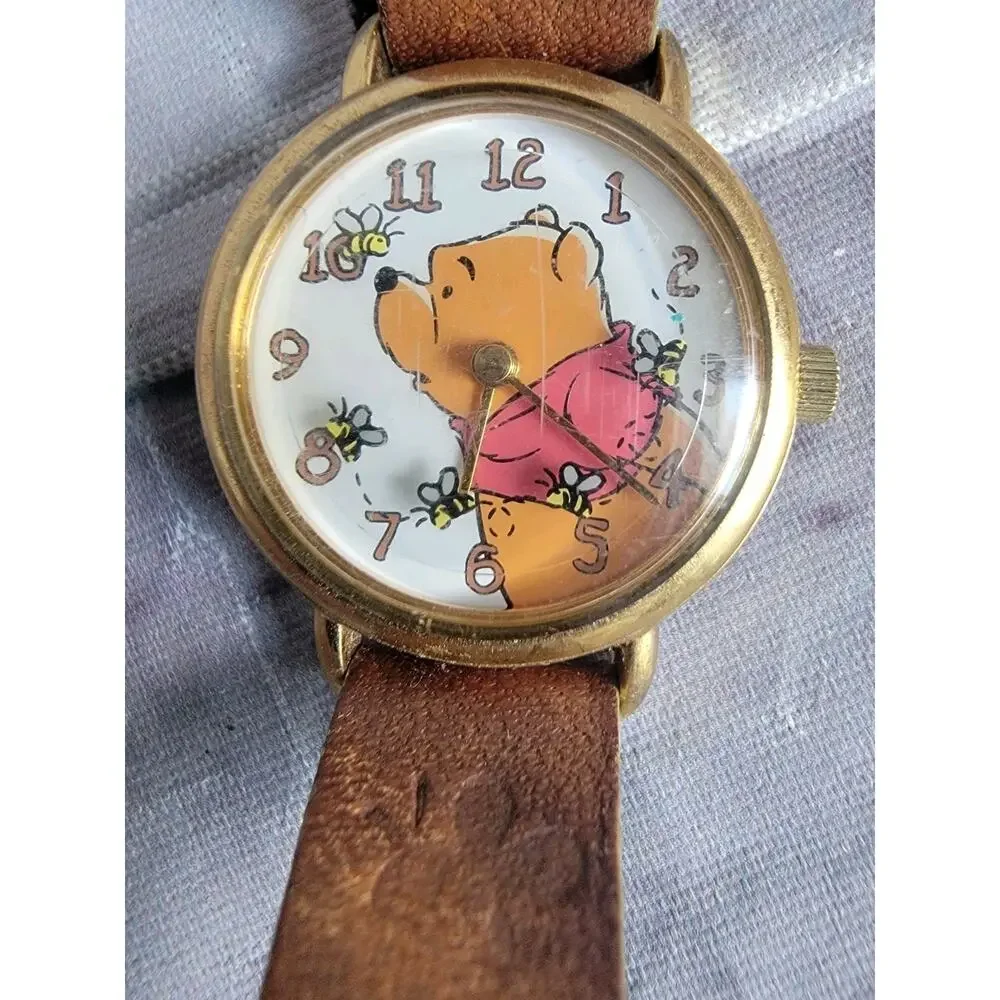 Disney Winnie the Pooh Watch Timex Moving Bees 90s Vintage Watch Untested